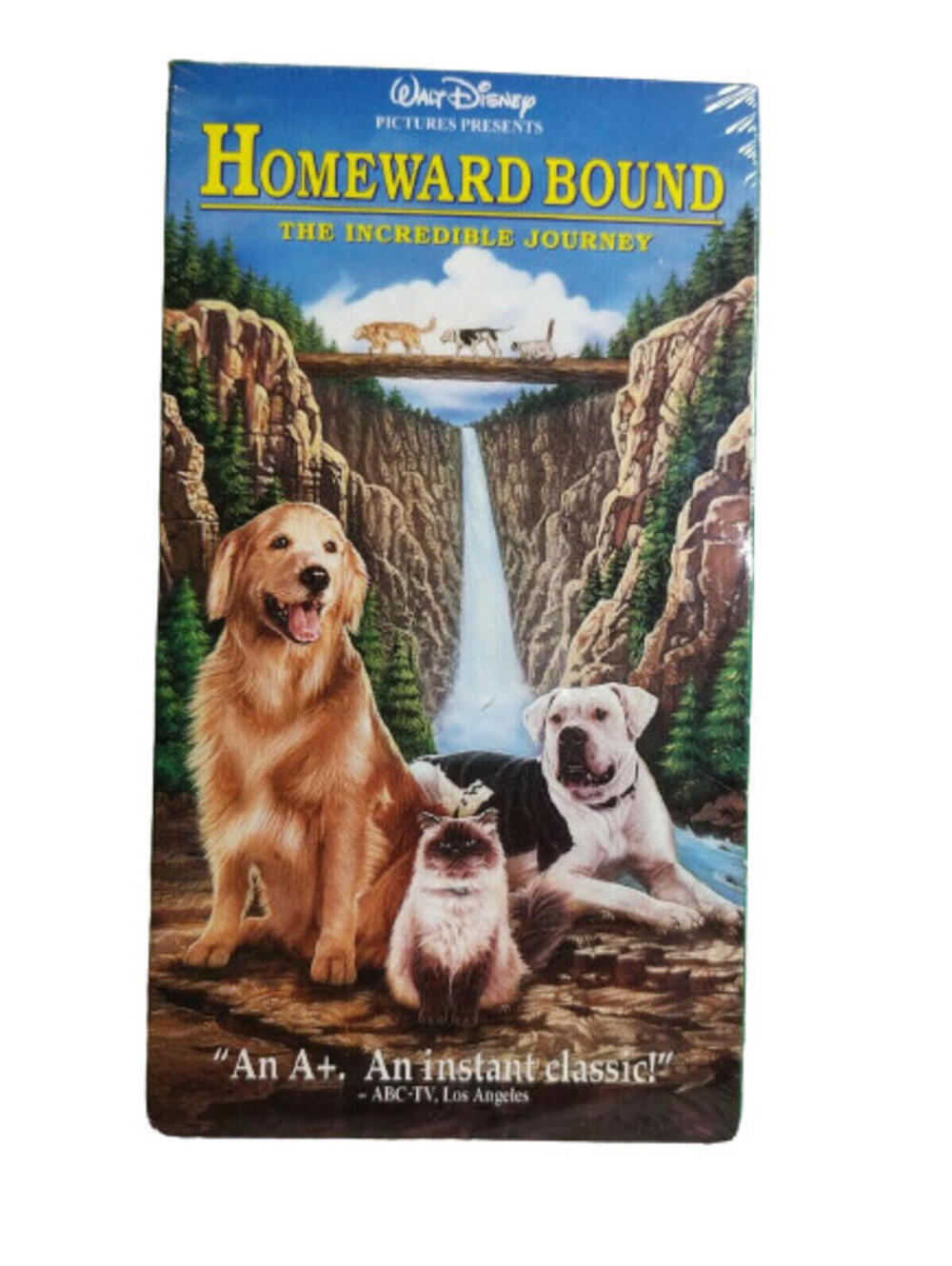 Homeward Bound: The Incredible Journey (VHS, 1993) Disney New